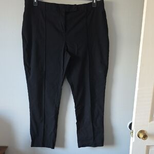 Lane Bryant Classic Women's Black Trousers Size 22R Office Casual